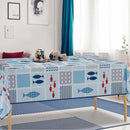 Under The Sea Vinyl Oilcloth Tablecloth