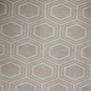 Peggy Taupe Vinyl Oilcloth Tablecloth