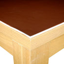 Super Thick Heavy Duty Table Protector Brown 110cm wide