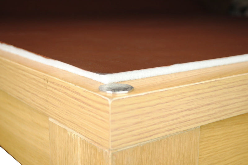 Super Thick Heavy Duty Table Protector Brown 110cm wide