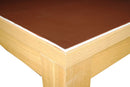 Super Thick Heavy Duty Table Protector Brown 110cm wide