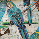 Parrots Vinyl Oilcloth Tablecloth