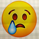 Hashtag Emoji Vinyl Oilcloth Tablecloth