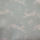 Jump Hare  Duckegg  100% Cotton Fabric by Fryetts