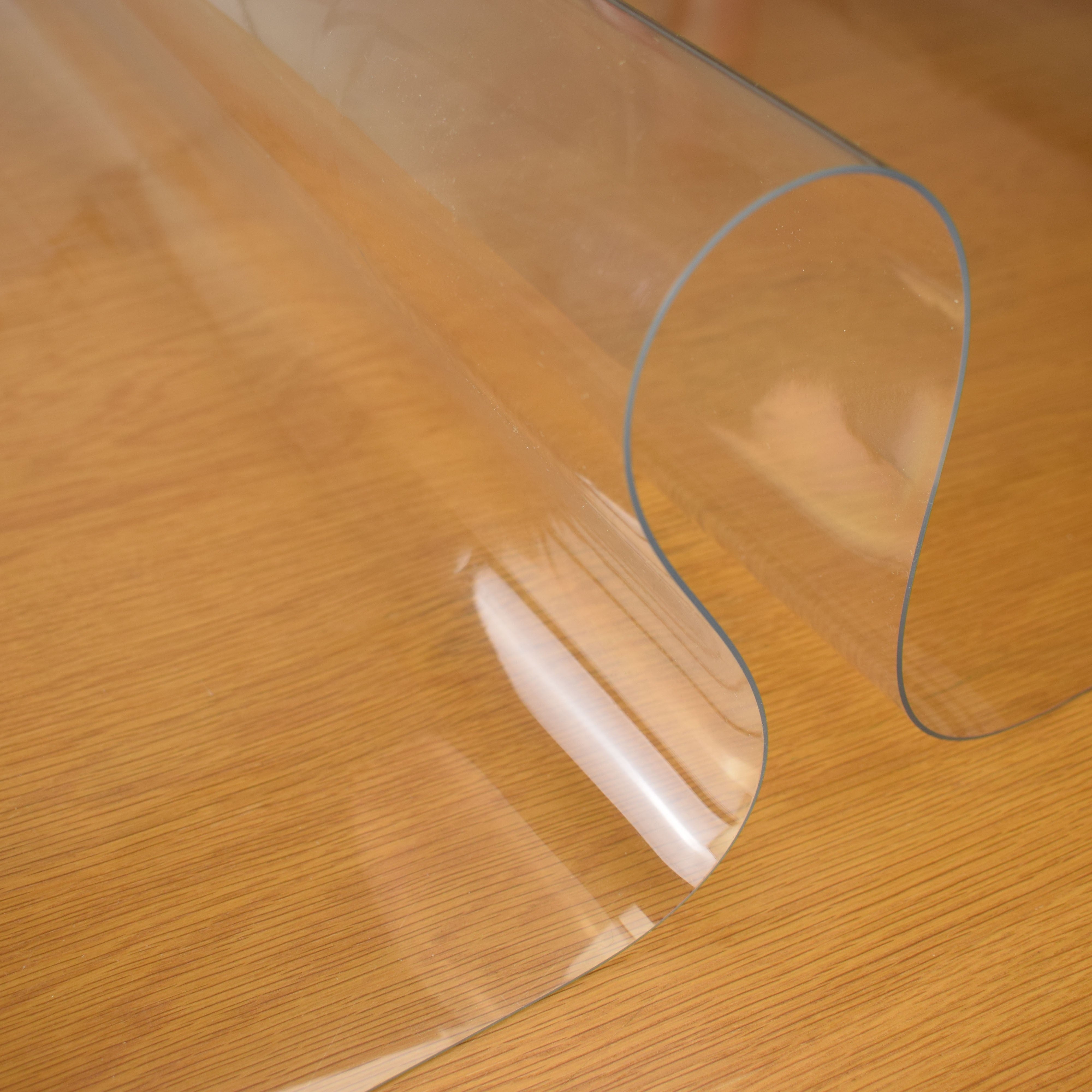 Crystal Clear Plain Tablecloths - Table Protector Direct