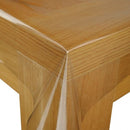 Crystal Clear Plain PVC Vinyl Tablecloth Wider Width  180cm wide