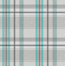 Grey Duck Egg Check Vinyl Oilcloth Tablecloth