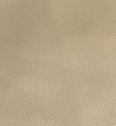 Cream Grain Faux Leather Textured Upholstery Vinyl , FR