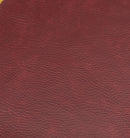 Oxblood Red Grain Faux Leather Textured Upholstery Vinyl, FR