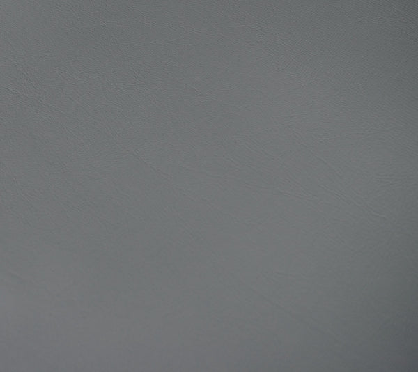 Grey Smooth Faux Leather  Upholstery Vinyl , FR,