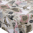 Italian Diner  Vinyl Tablecloth