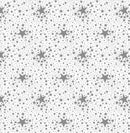 Superstars Silver Vinyl Oilcloth Tablecloth