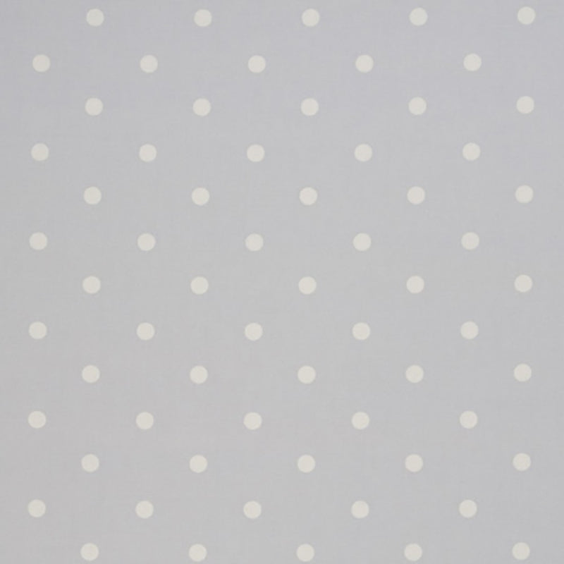 Dotty  Grey 100% Cotton Fabric by Clarke and Clarke