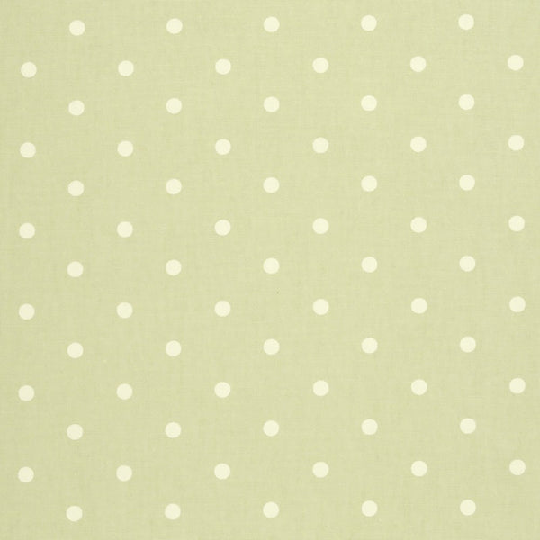 Dotty Sage 100% Cotton Fabric by Clarke and Clarke