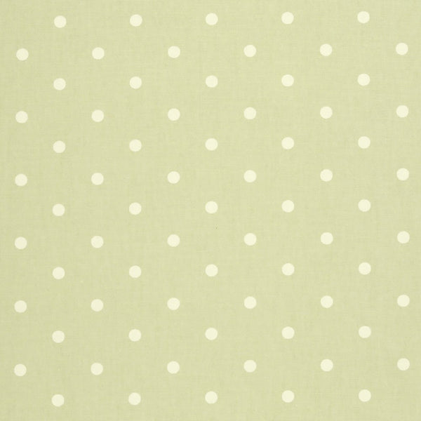 Dotty Sage 100% Cotton Fabric by Clarke and Clarke