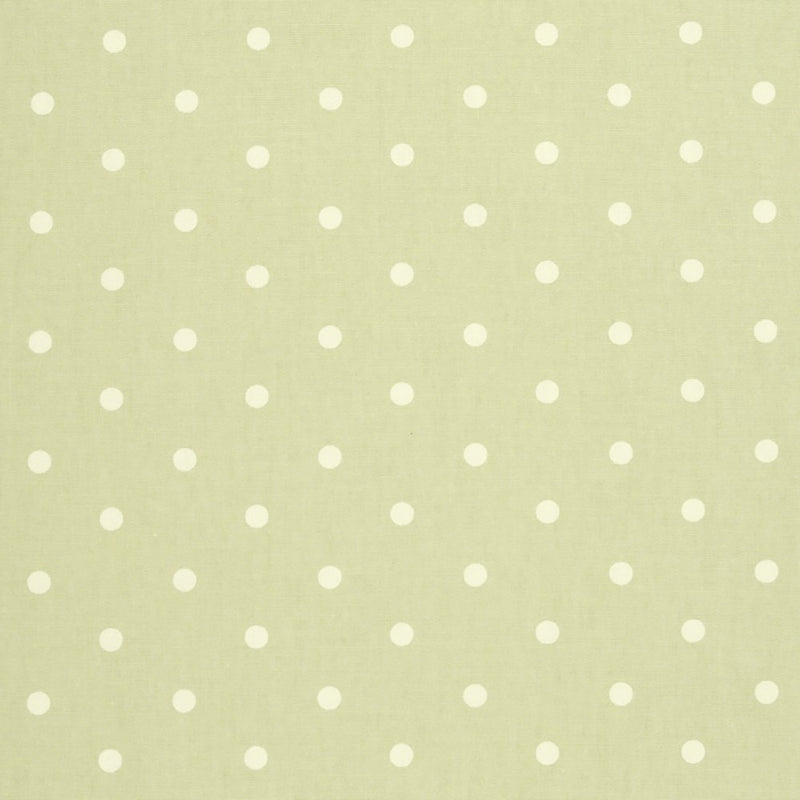Dotty Sage 100% Cotton Fabric by Clarke and Clarke
