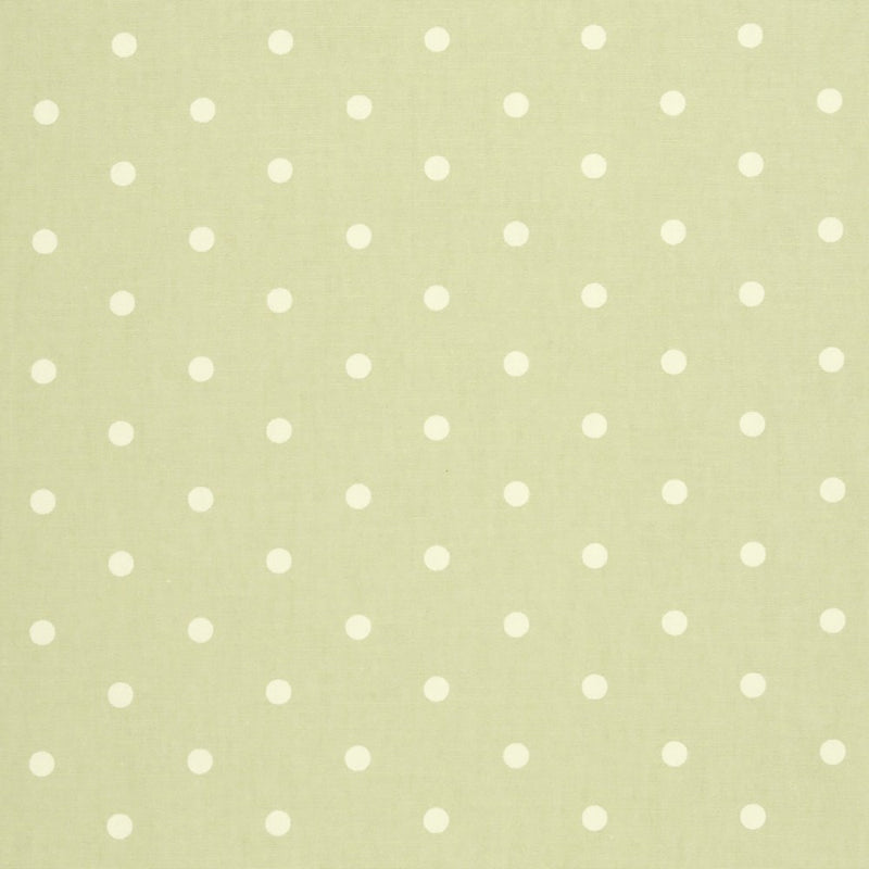 Dotty Sage 100% Cotton Fabric by Clarke and Clarke