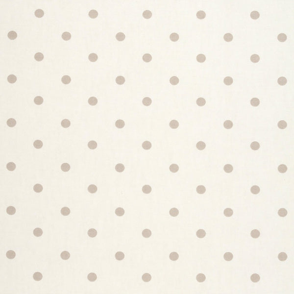 Dotty Natural 100% Cotton Fabric by Clarke and Clarke