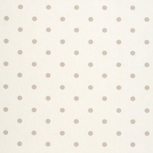Dotty Natural 100% Cotton Fabric by Clarke and Clarke