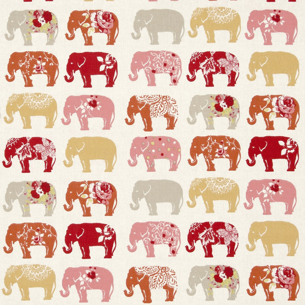 Elephant Spice 100% Cotton Fabric by Clarke and Clarke