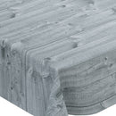 Grey Wood Effect Vinyl Oilcloth Tablecloth