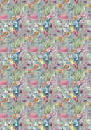 Maizey Persimmon Voyage 100% Cotton Fabric