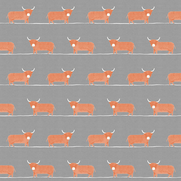 Dougal Granite Voyage 100% Cotton Fabric