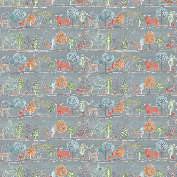 Ariundle Persimmon Voyage 100% Cotton Fabric