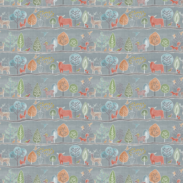 Ariundle Persimmon Voyage 100% Cotton Fabric