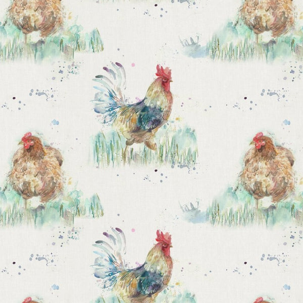 Cluck Cluck Chicken Voyage 100% Cotton Fabric
