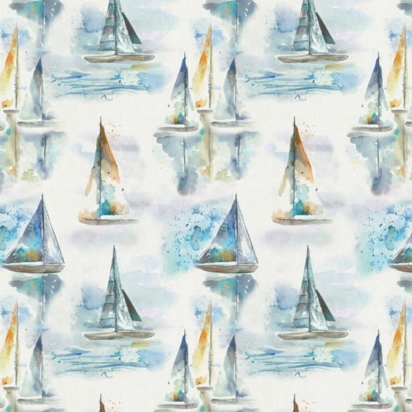 Marine Sail Voyage 100% Cotton Fabric