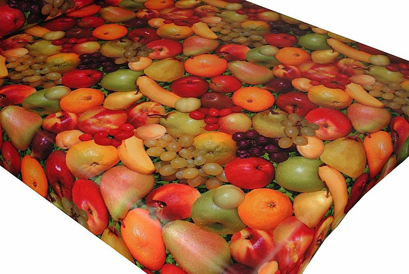 Juicy Fruit Vinyl Tablecloth