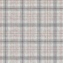 Grey Plaid Tartan Check Vinyl Oilcloth Tablecloth