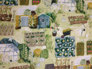 Allotment Spring 100% Cotton Fabric by Prestigious Textiles