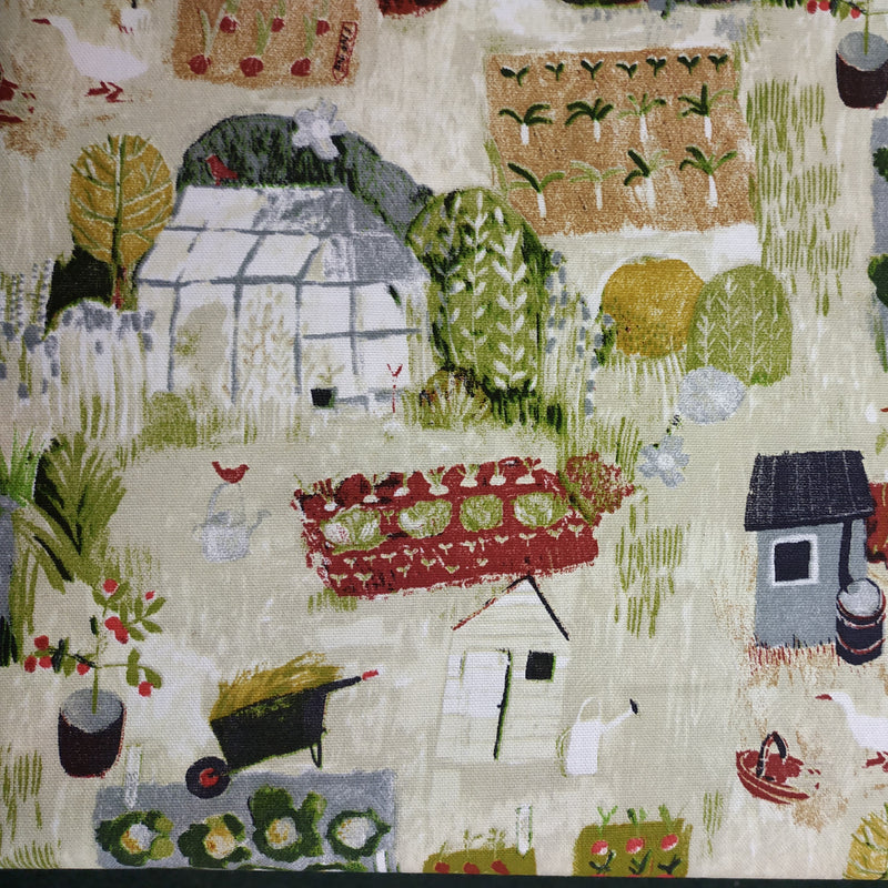 Allotment Autumn 100% Cotton Fabric by Prestigious Textiles