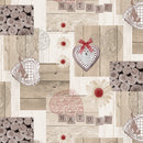 Love Nature  Vinyl Tablecloth