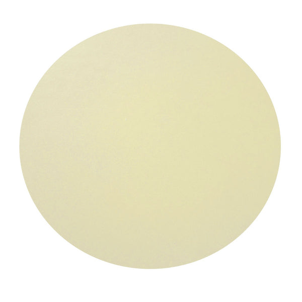 Round HEAVY DUTY Table Protector 105cm CREAM