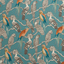 Aviary Teal Lagoon 100% Cotton Fabric by SMD I-liv