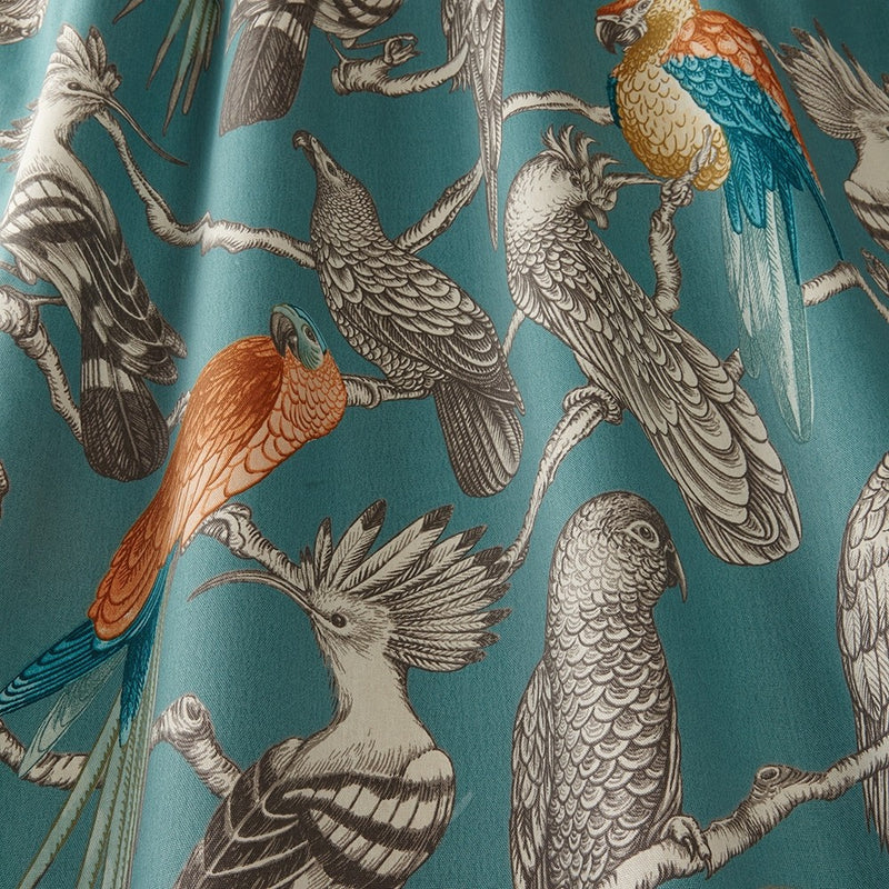Aviary Lagoon 100% Cotton Fabric by SMD Iliv