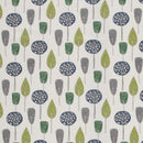 Scandi Trees Emerald 100% Cotton Fabric by I-Liv SMD