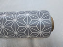 Grey Diamond Geometric  PVC Vinyl Tablecloth 20 Metres x 140cm