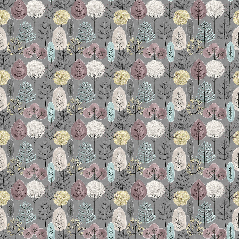 Round PVC Tablecloth Lyall Granite Voyage Oilcloth 142cm