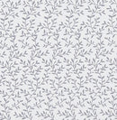 Round PVC Tablecloth Clarke and Clarke Lila Smoke Grey Oilcloth 132cm