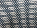 Geo Geometric Navy 100% Cotton Fabric by Clarke and Clarke