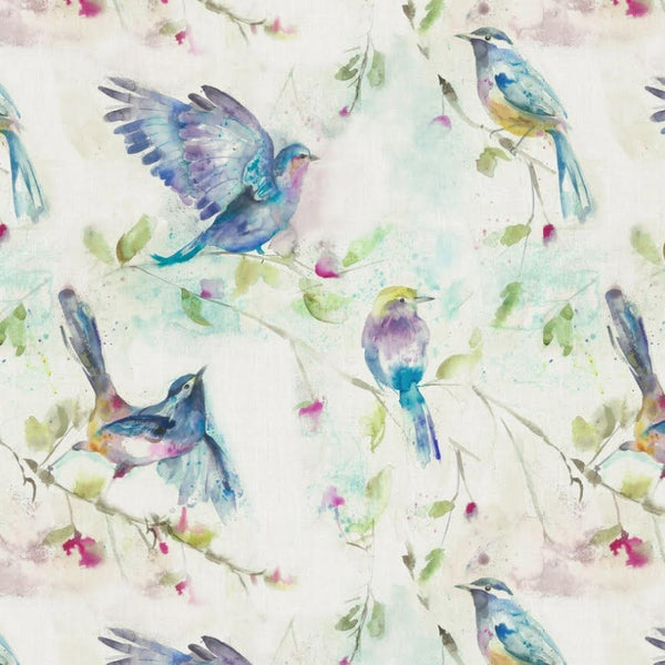 Round PVC Tablecloth Spring Flight Voyage Oilcloth 140cm