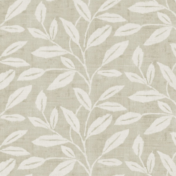 Round PVC Tablecloth Terrace Trail Natural Oilcloth 132cm by Clarke and Clarke