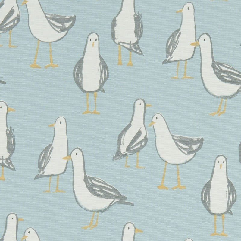 Round PVC Tablecloth Laridae Seagull Duckegg Oilcloth 132cm