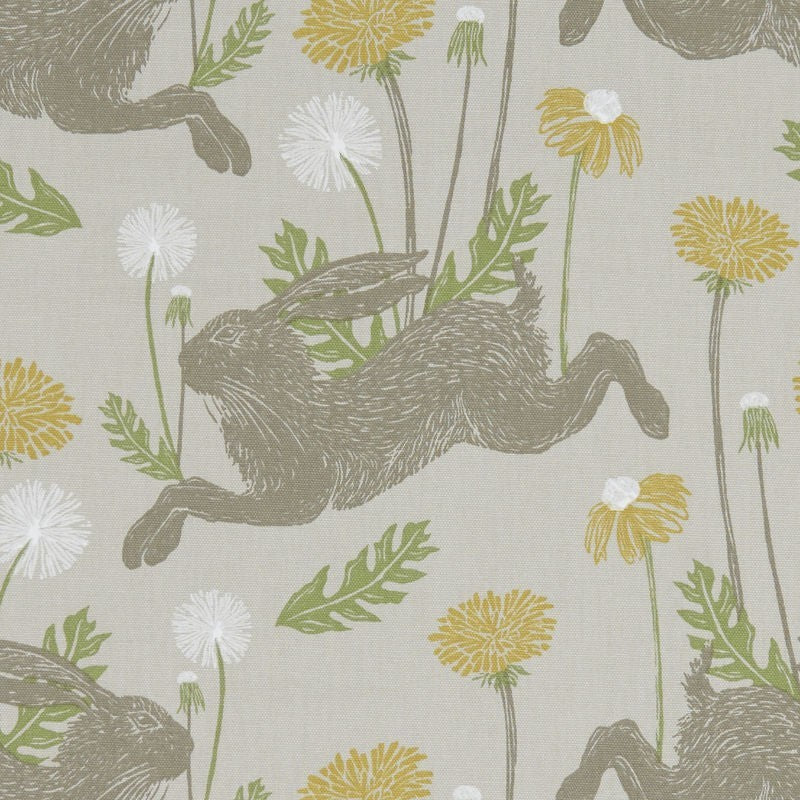 Round PVC Tablecloth March Hare Linen Oilcloth 132cm by Clarke and Clarke