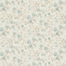 Round PVC Tablecloth Clarke and Clarke Maude Mineral  Oilcloth 132cm