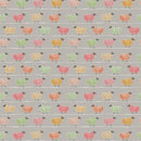 Square PVC Tablecloth Baary Sandstone Sheep Voyage Oilcloth 132cm